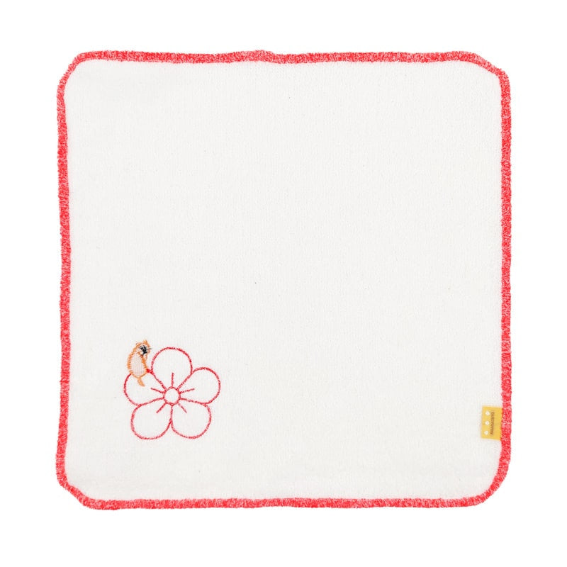 Japanese Hand Towel - Ume Neko