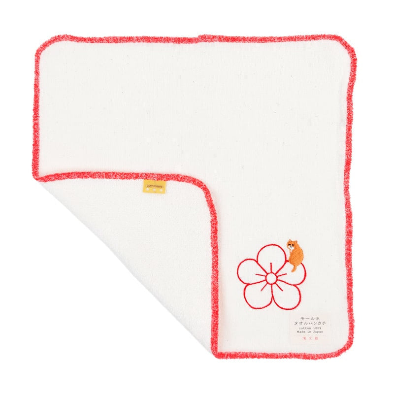 Japanese Hand Towel - Ume Neko