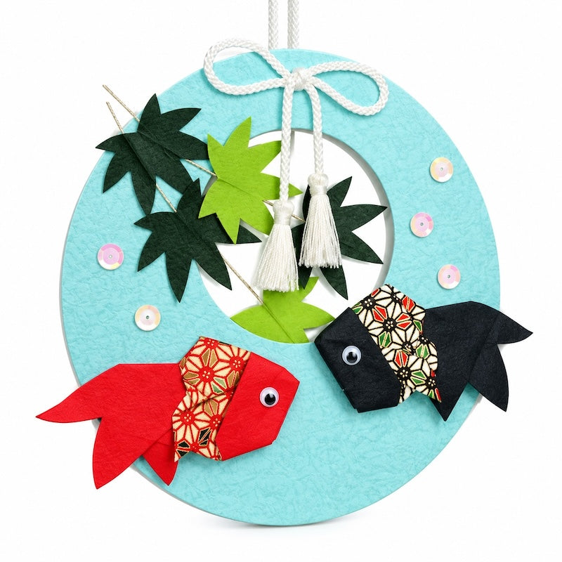 Japanese Hanging Paper Craft Kit - Fish