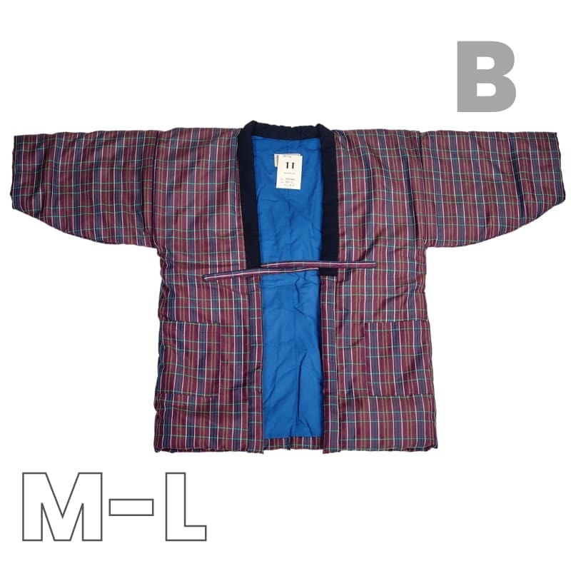 Japanese Hanten Jacket - Men M/L / B