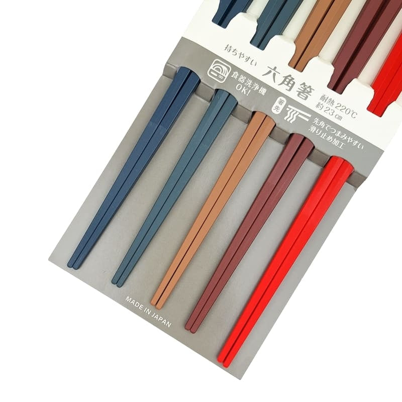Japanese Hexagonal Chopsticks Set
