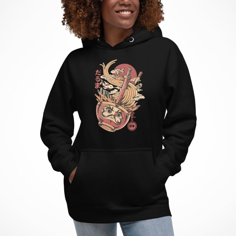 Japanese Hoodie - Daruma Ramen
