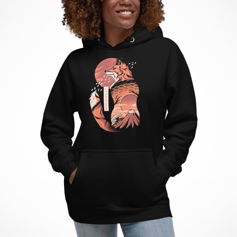 Japanese Hoodie - Fox