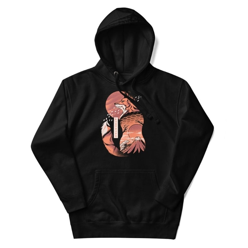 Japanese Hoodie - Fox S