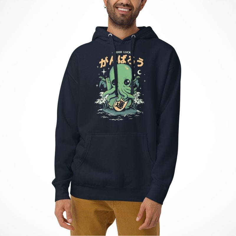 Japanese Hoodie - Good Luck