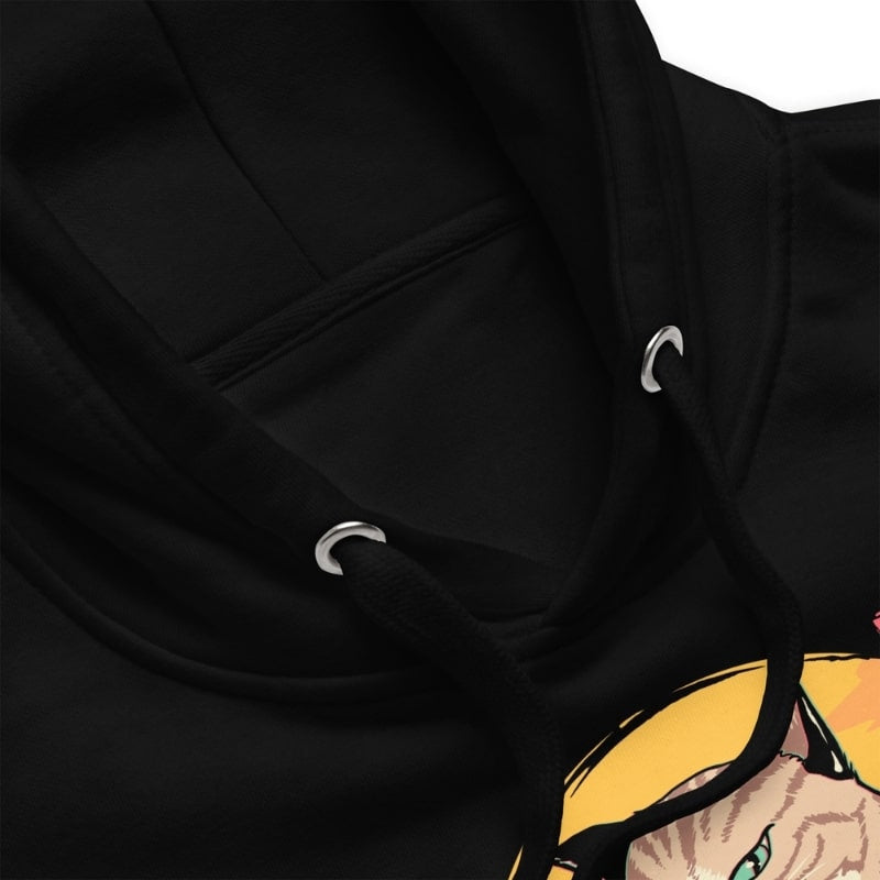 Japanese Hoodie - Kaiju Neko Sushi