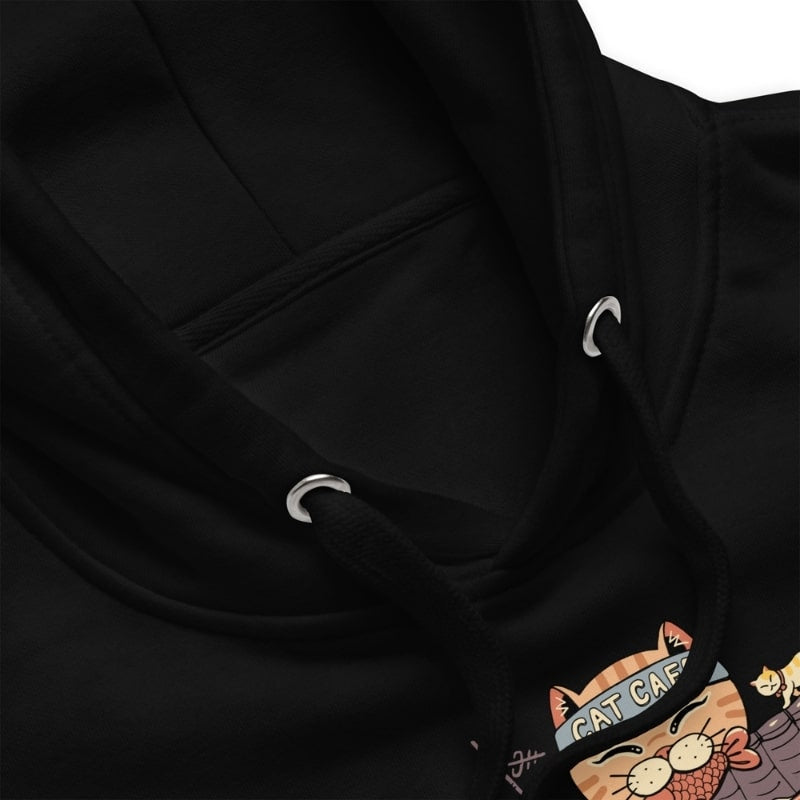 Japanese Hoodie - Neko Coffee