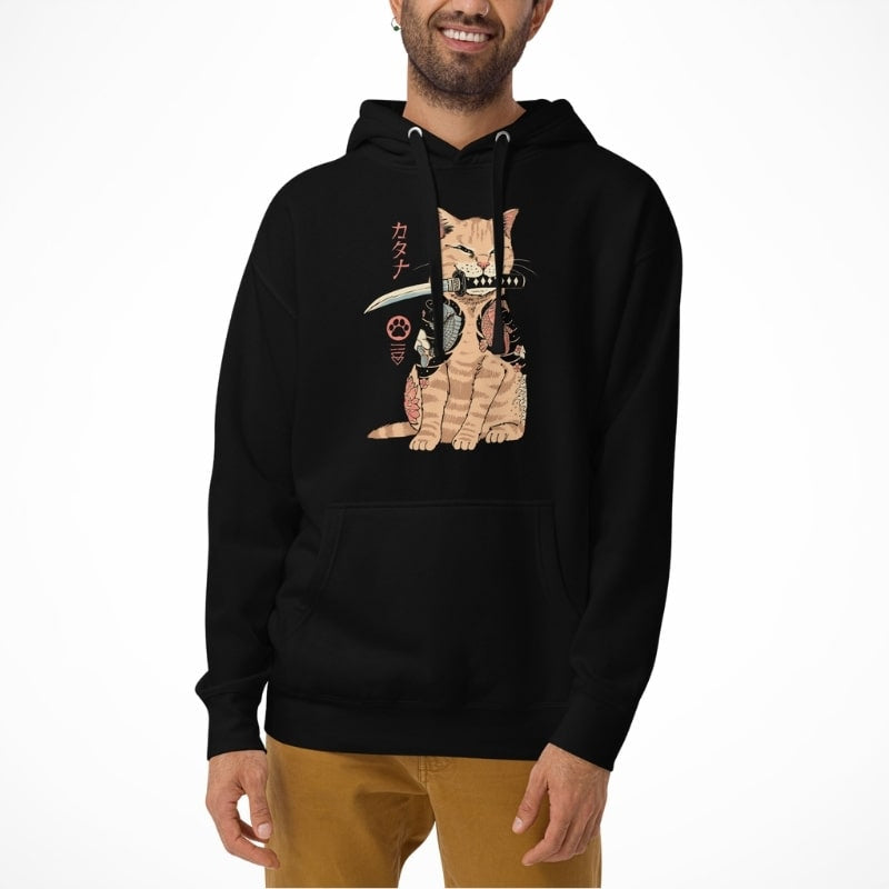 Japanese Hoodie - Neko Yakuza