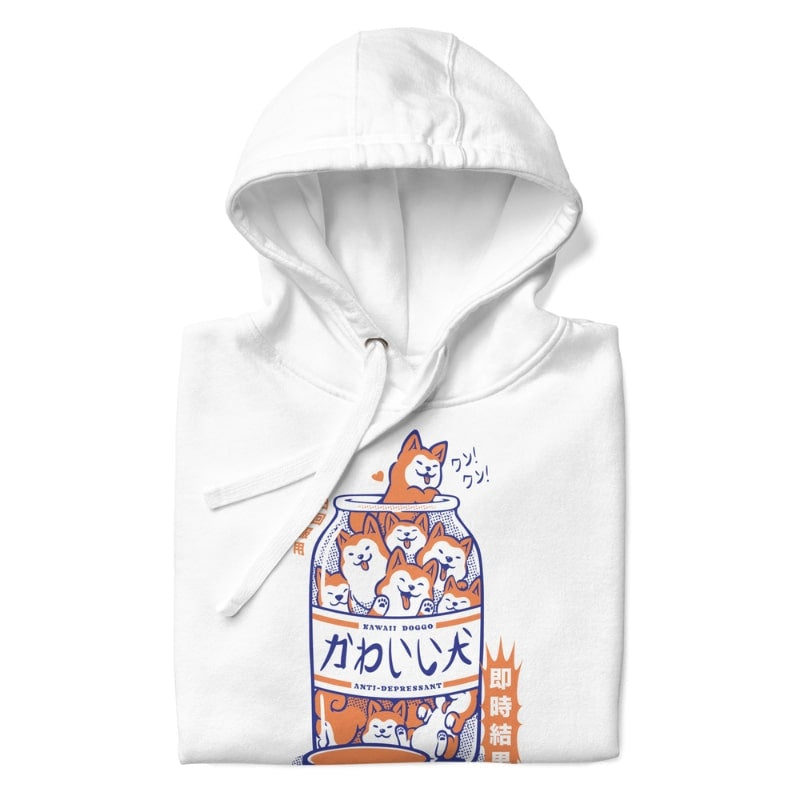 Japanese Hoodie - Shiba Anti-Depression