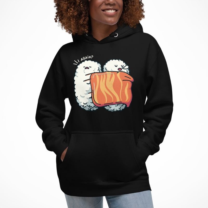 Japanese Hoodie - Sleeping Sushi
