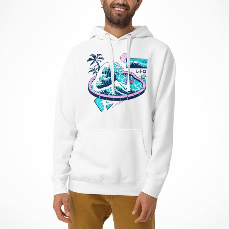 Japanese Hoodie - The Great Pool off Kanagawa