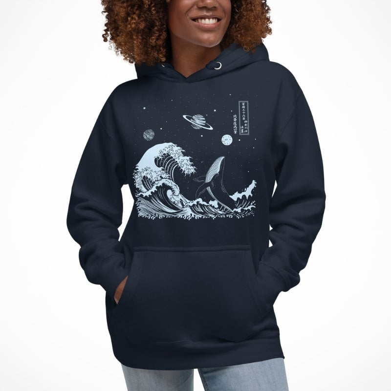 Japanese Hoodie - The Great Universe