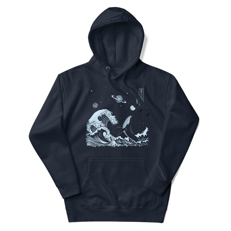 Japanese Hoodie - The Great Universe S