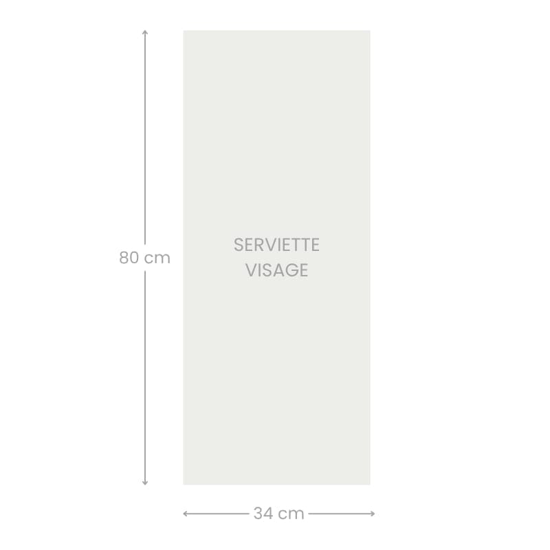 Japanese Imabari Face Towel - Bicolore Blue