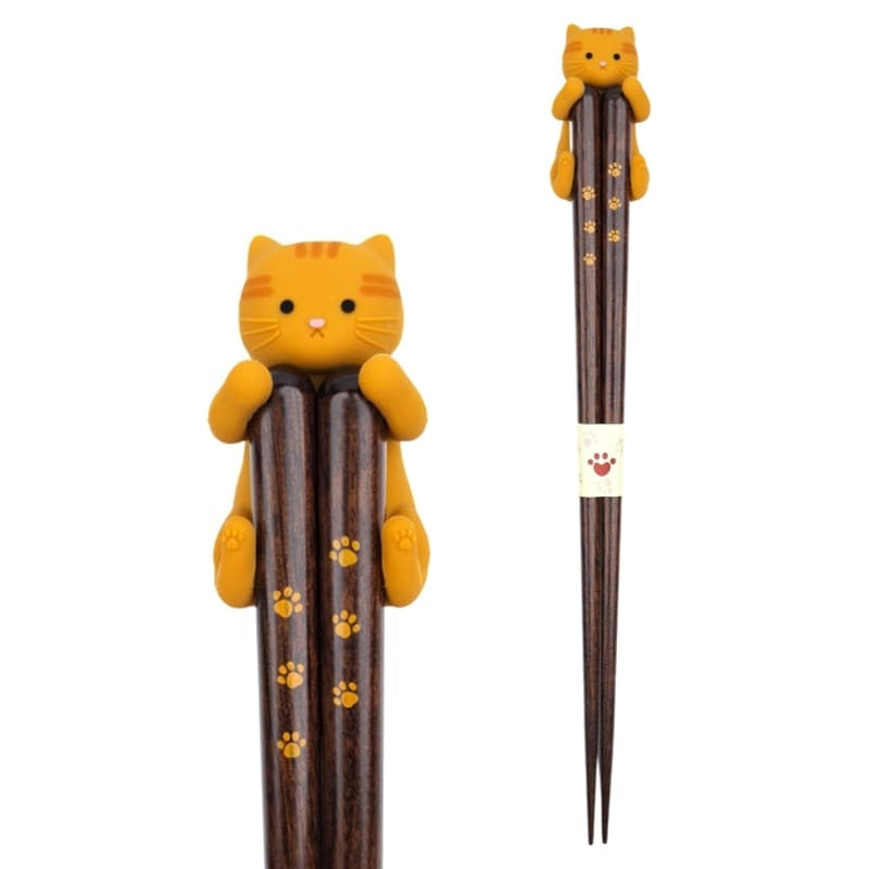 Japanese Kawaii Chopsticks – Ginger Cat