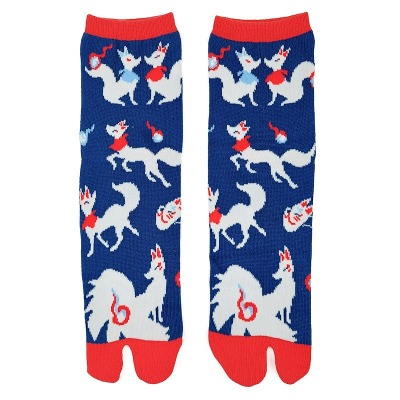 Japanese Kitsune Socks EU 35 – 39 (US 4.5 – 8)