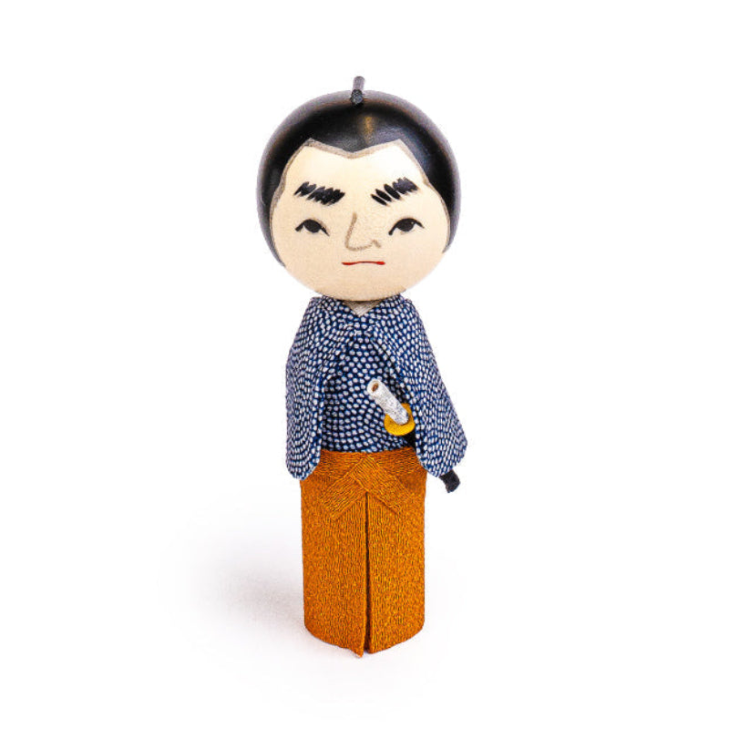 Japanese Kokeshi Doll - Samurai