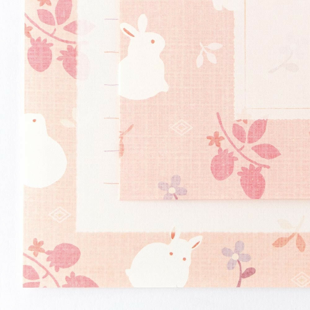 Japanese Letter Paper & Envelopes - Rabbit