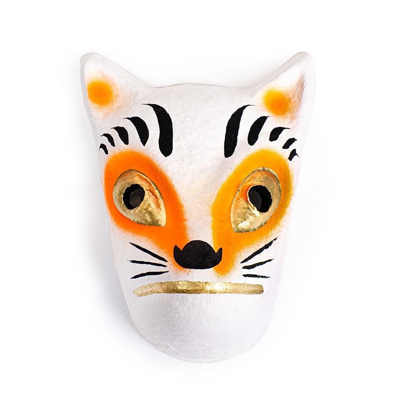 Japanese Mask - Papier-Mâché - Kitsune
