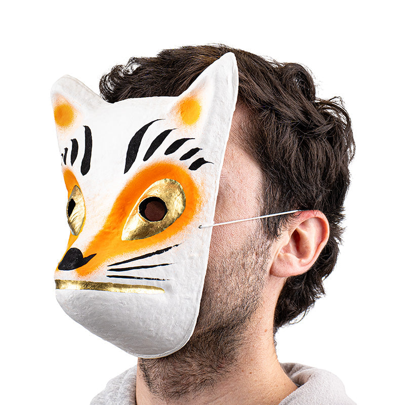 Japanese Mask - Papier-Mâché - Kitsune