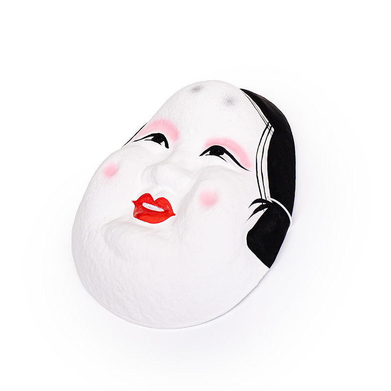Japanese Mask - Papier-Mâché - Okame