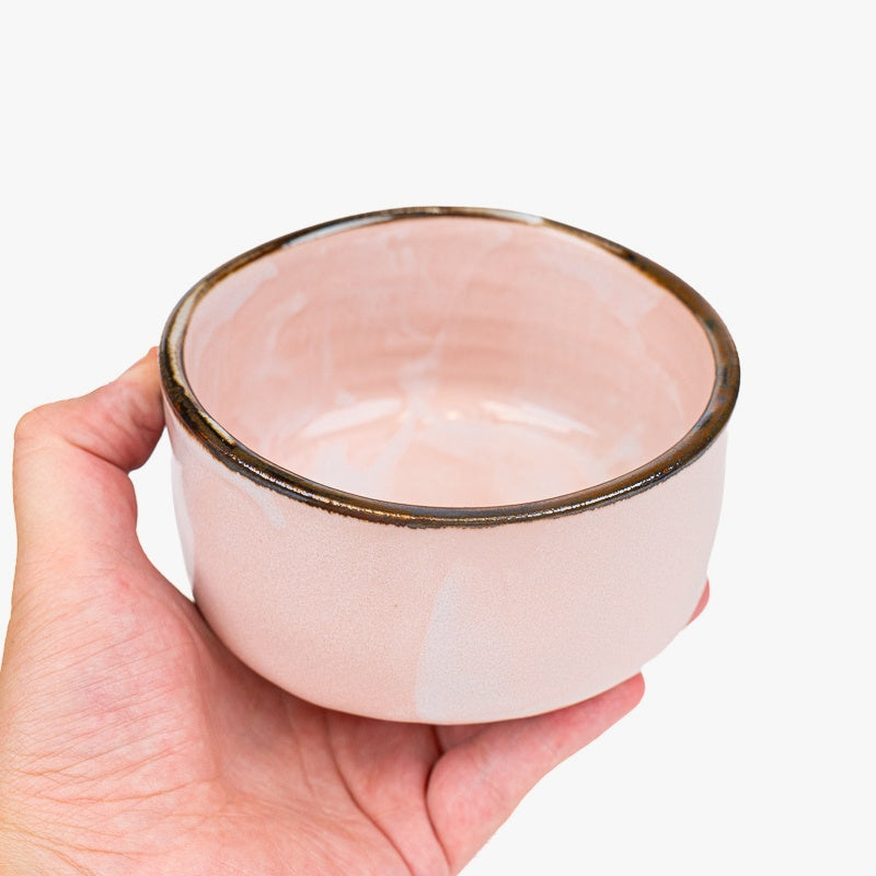 Japanese Matcha Bowl – Chawan Pink