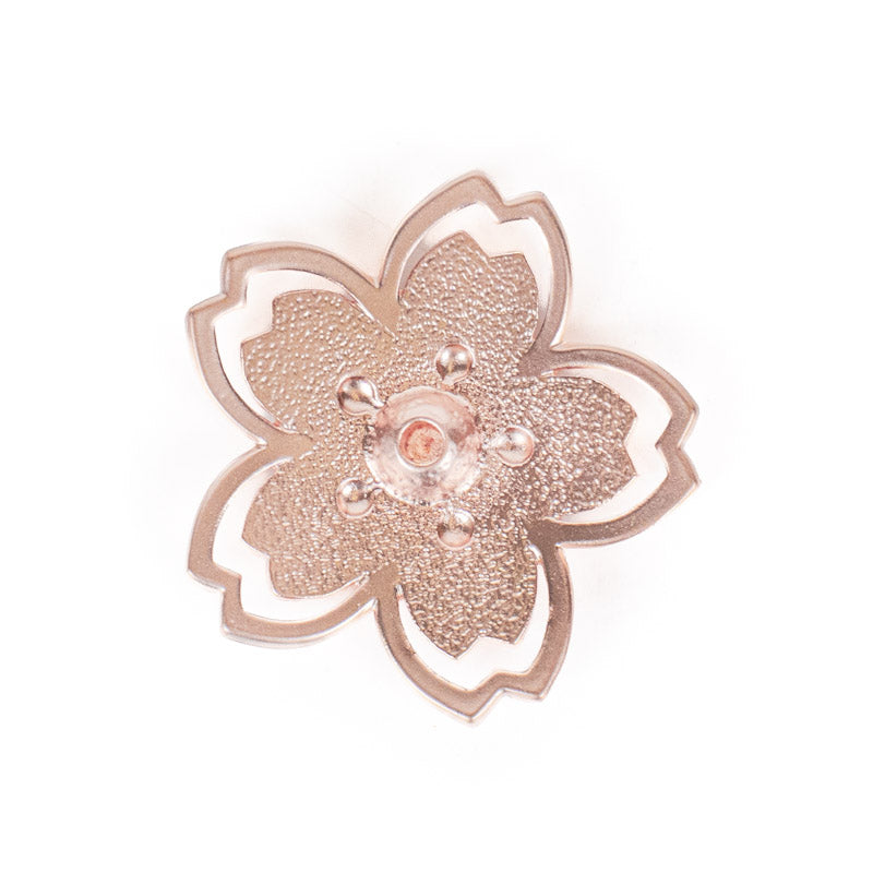 Japanese Metal Incense Holder - Sakura
