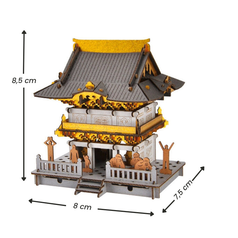 Japanese Miniature Cardboard Craft Kit – Nikkō Tōshō-gū Shrine