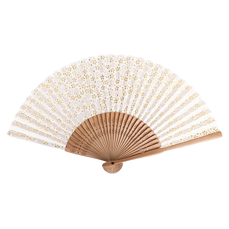 Japanese Mino Washi Fan - Sakura