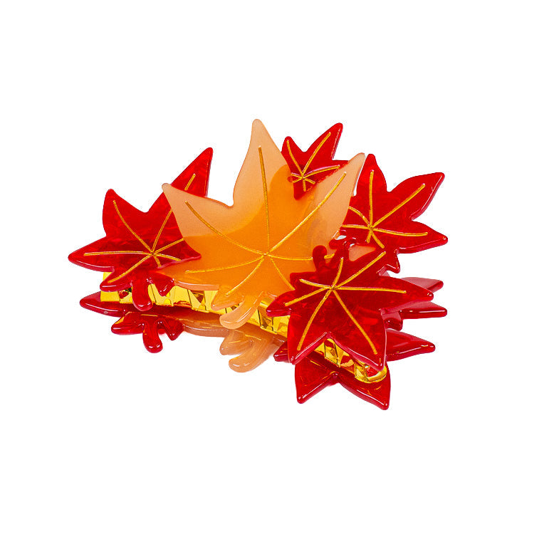 Japanese Momiji Maple Leaf Hair Claw Clip