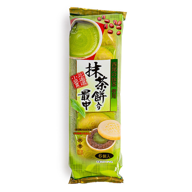 Japanese Monaka - Matcha Mochi & Anko