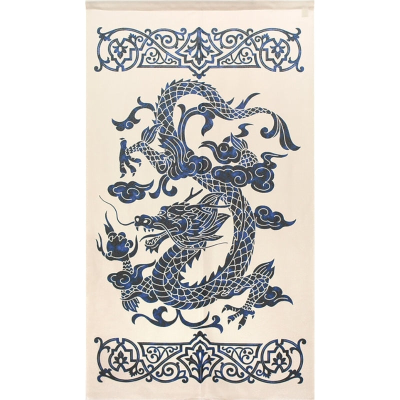 Japanese Noren Dragon 85 x 150 cm (33.5’’ x 59’’)