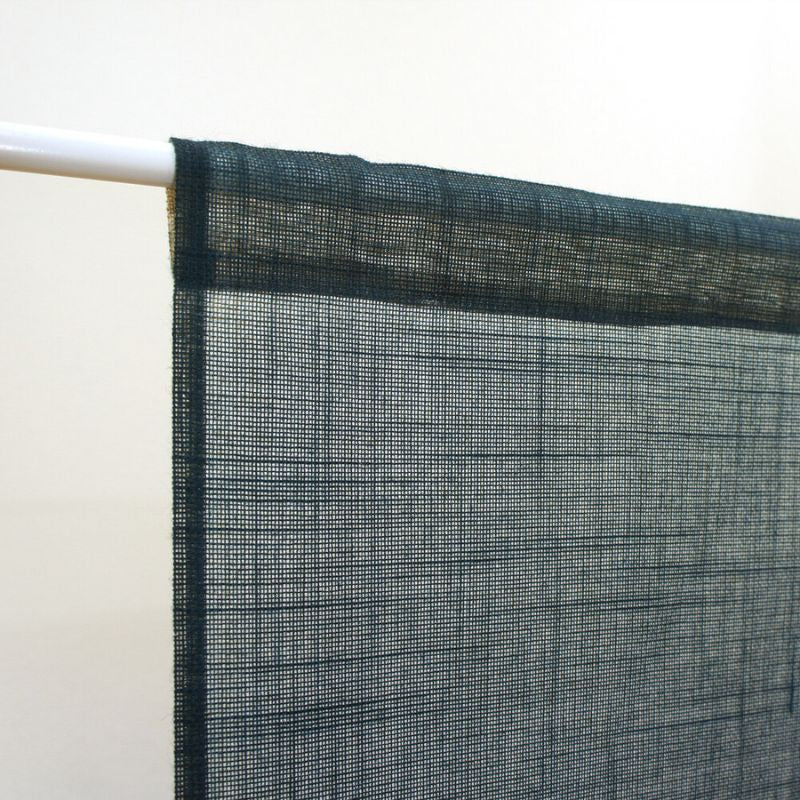 Japanese Noren - Enso Blue 85 x 150 cm (33.5’’ x 59’’)