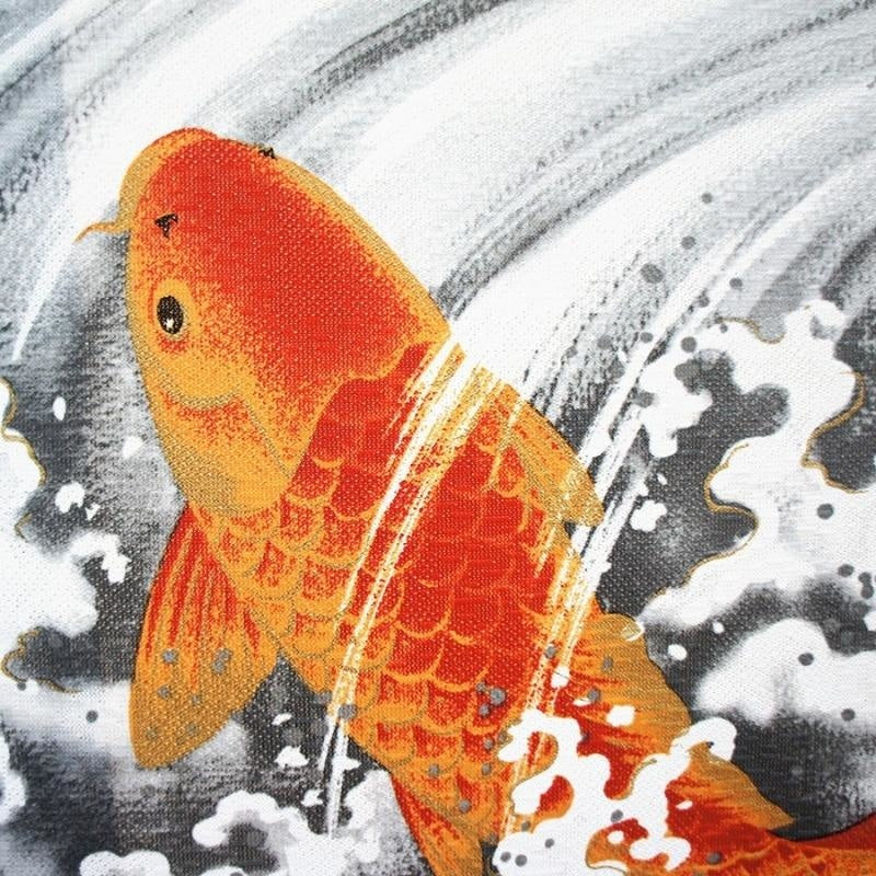 Japanese Noren Koi Fish 85 x 150 cm (33.5’’ x 59’’)