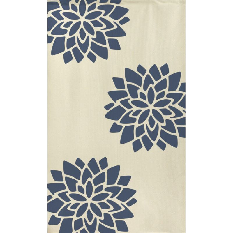 Japanese Noren - Lotus Flower 85 x 150 cm (33.5’’ x 59’’)