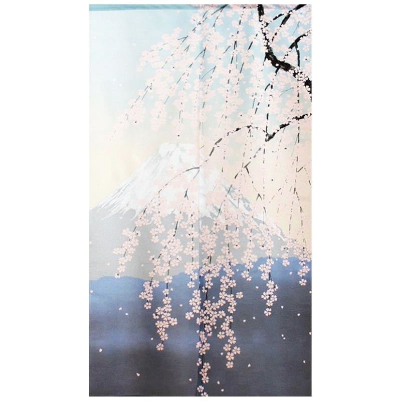Japanese Noren Sakura 85 x 150 cm (33.5’’ x 59’’)