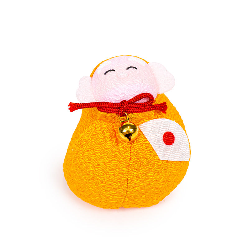 Japanese Otedama Doll Chirimen Hotei
