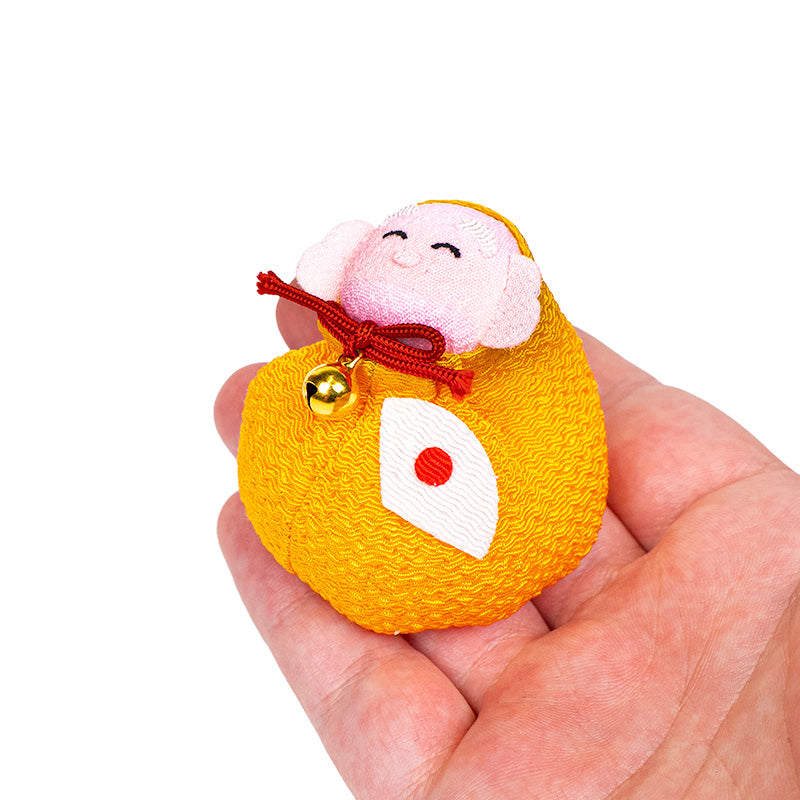 Japanese Otedama Doll Chirimen Hotei