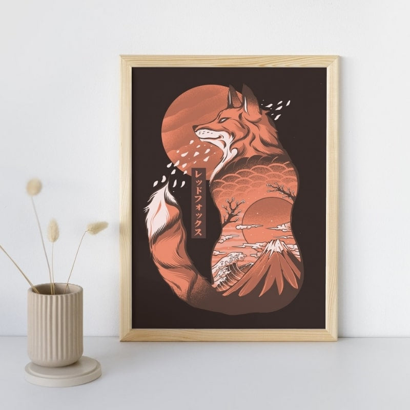 Japanese Poster - Fox A3