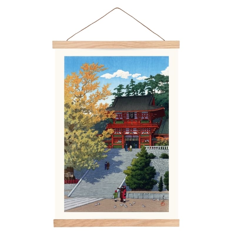 Japanese Poster - Kamakura Sanctuary A3