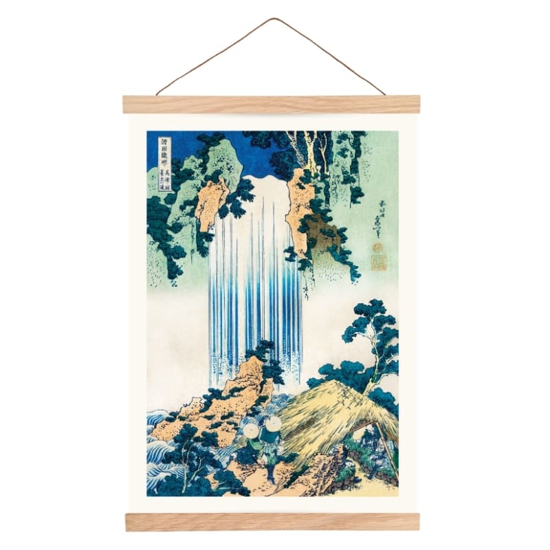 Japanese Poster - Yoro Waterfall A3
