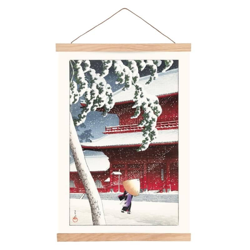 Japanese Poster - Zojo Temple A3