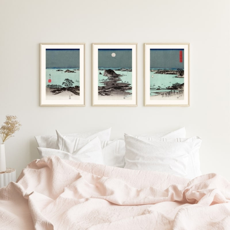 Japanese Print Hiroshige Kanazawa N°2 A3