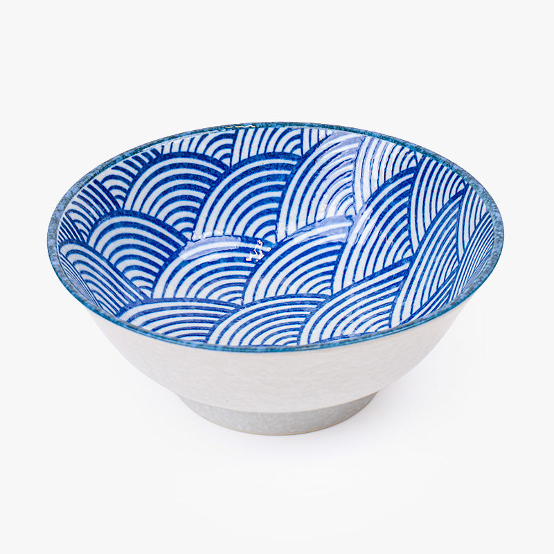 Japanese Ramen Bowl - Seigaiha