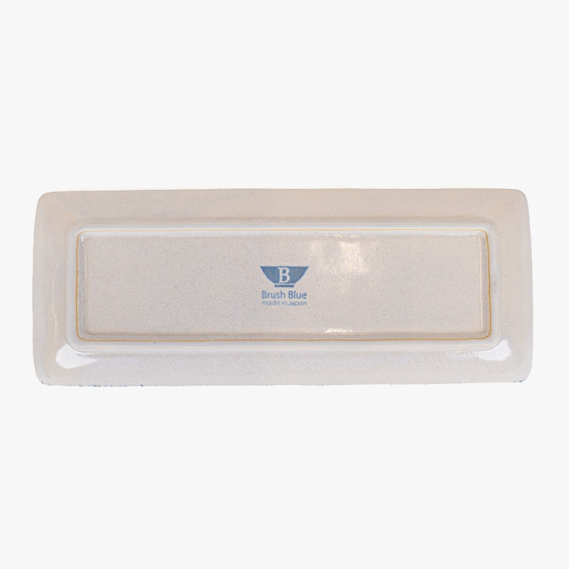 Japanese Rectangular Plate – Blue