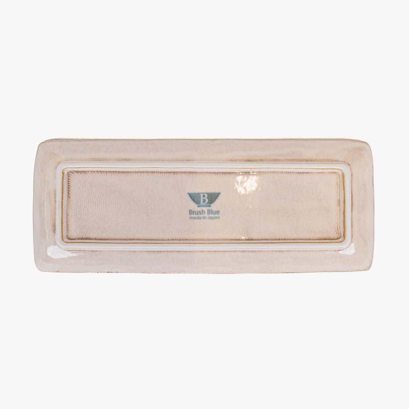 Japanese Rectangular Plate – Brown