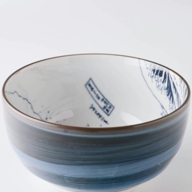 Japanese Round Plate – Hokusai