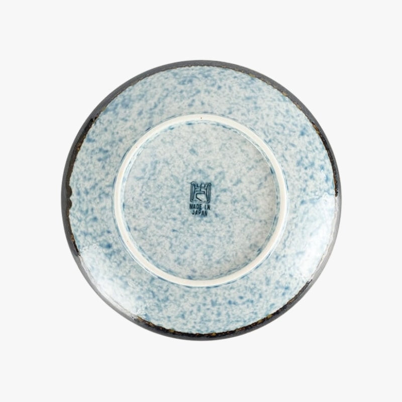 Japanese Round Plate - Nami
