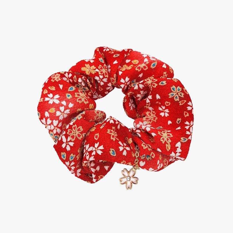 Japanese Scrunchie – Red