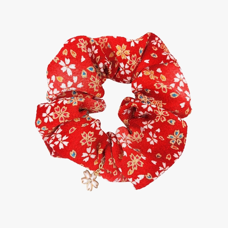 Japanese Scrunchie – Red